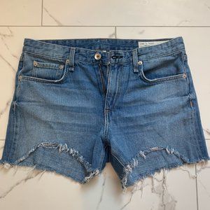 RAG & BONE DRE LOW RISE DENIM SHORTS